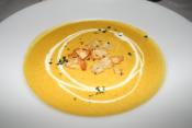 Butternut Squash And Bourbon Bisque