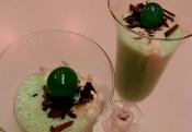 St. Patrick's Day Creamy Sweet Grasshopper Drink