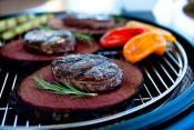 Cherry-planked Rib-eye Steak