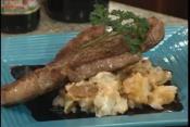 Steak Au Poivre With Balsamic Sauce