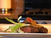 Steak Au Poivre With Cognac Cream Sauce 