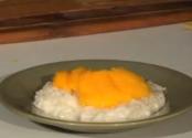 Coconut Cream Sticky Rice With Mango
