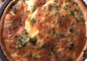 Stilton Cheese And Broccoli Quiche