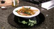 Stir Fired Chicken And Vegetables With Coconut Lime Rice