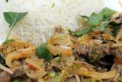 Stir Fried Beef And Lemon Grass 