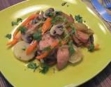 Stir Fried Kielbasa With Veggies