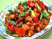 Stir-fried Spicy Small Octopus (매운 낚지 볶음)