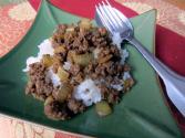 Thai Stir Fry Curry Ground Beef