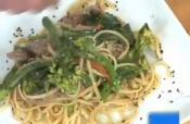 Linguine With Stir Fried Beef And Vegetables 