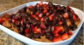 Strawberry And Chocolate Nachos