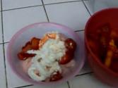 Strawberry Ice-cream (in Refrigerator)