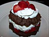 Gluten Free Chocolate Strawberry Shortcake