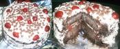 Low-fat High-fiber Low-sodium Eggless Butterless Stress-buster Black Forest Cake For Those With A Weak Stomach