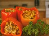Lindsey's Stuffed Red Bell Peppers