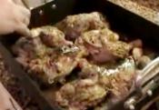 Stuffed Chicken Legs Part 4: Baking Chicken