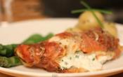 Stuffed Chicken Wrapped In Parma Ham