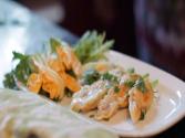 Stuffed Zucchini Blossoms With Truffle Oil