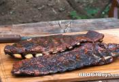 Smoked Sugar Maple Spare Ribs