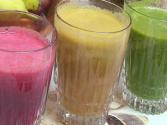 Summer Diet - Homemade Fresh Fruits & Vegetables Juices 