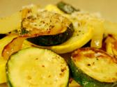 Lemon And Cilantro Sauteed Zucchini And Summer Squash