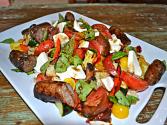 Summertime Turkey Sausage Salad