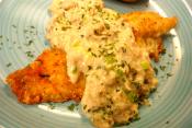 Trout Filets With Crabmeat Sauce