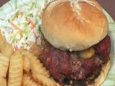 Surf And Turf Seafood Beef Burgers