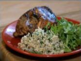 Sweet Balsamic Orange Chicken With Basmati Brown Rice