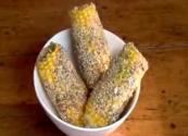 Diabetes Sweet Corn With Sesame Herb Crust