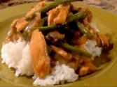 Sweet Gingered Chicken And Green Bean Stir Fry