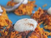 Curry Sweet Potato Latke Recipe With Maple Greek Yogurt
