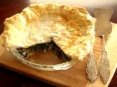 Baked Swiss Chard And Leek Pie 