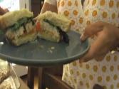 Tamra Davis Cooking Show - Grilled Fish Sandwich