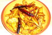 Stir Fry Taro Root