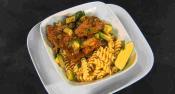 Tasty Salsa Verde Pork & Pasta Stew