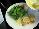 Tea Smoked Beef Tenderloin With Fresh Pear Salad