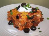 Tex Mex Chicken Lasagna