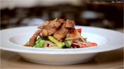 Juicy Beef Steak Topped Thai Salad 