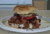 Smoked Pulled Pork Sandwich