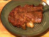 Thick Rib Eye Cooking
