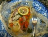Tilapia En Papillote & Baked Apples In Granola
