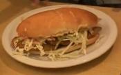 Cajun Tilapia Po'boy Sandwich With Spicy Bacon Remoulad Sauce