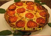 Italian Tomato Ricotta And Basil Tart