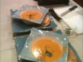 Tomato Bisque And Grilled Cheese Sandwich
