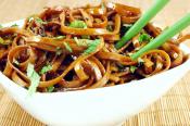 Tomato Curry Garlic Noodles