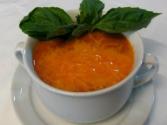 Tomato, Basil And Cheddar Soup