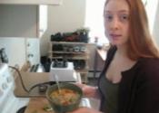 Homemade Tomato Avocado Soup