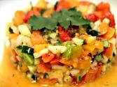 Moroccan Tomato Cucumber Salad 