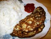 Eggplant And Pork Omelette