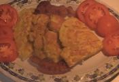 Quick Tortilla With Potato Chips And Onion